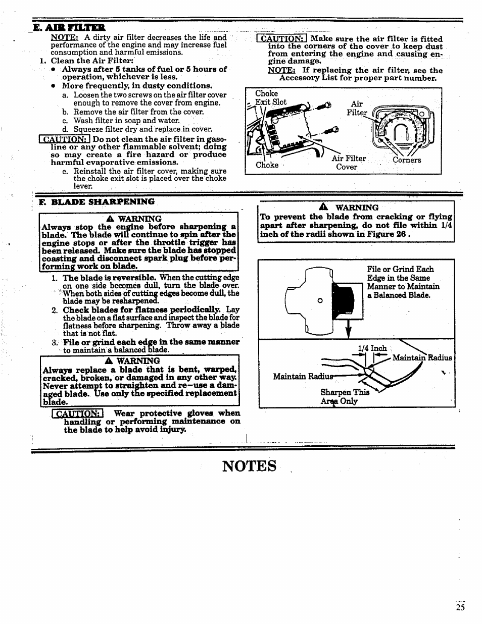 Craftsman 358.798260-32cc User Manual | Page 25 / 61