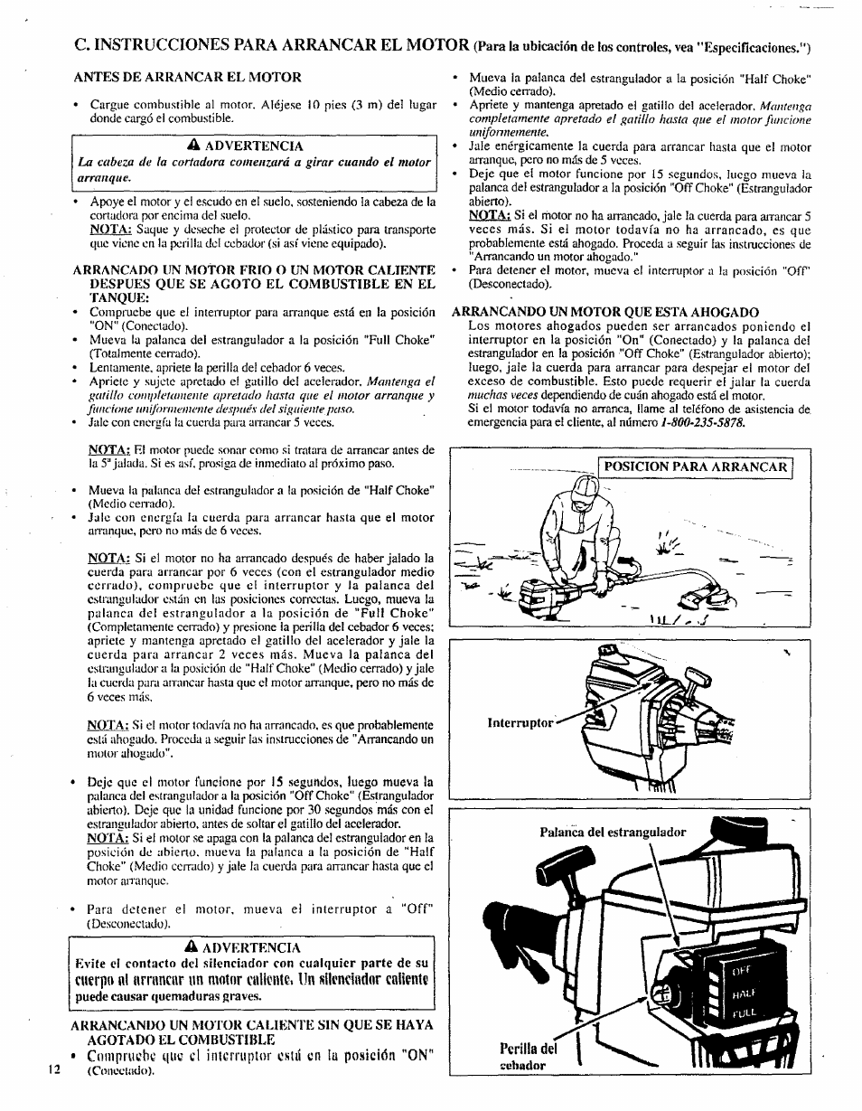 Perilla del | Craftsman 358.798260-32cc User Manual | Page 41 / 61