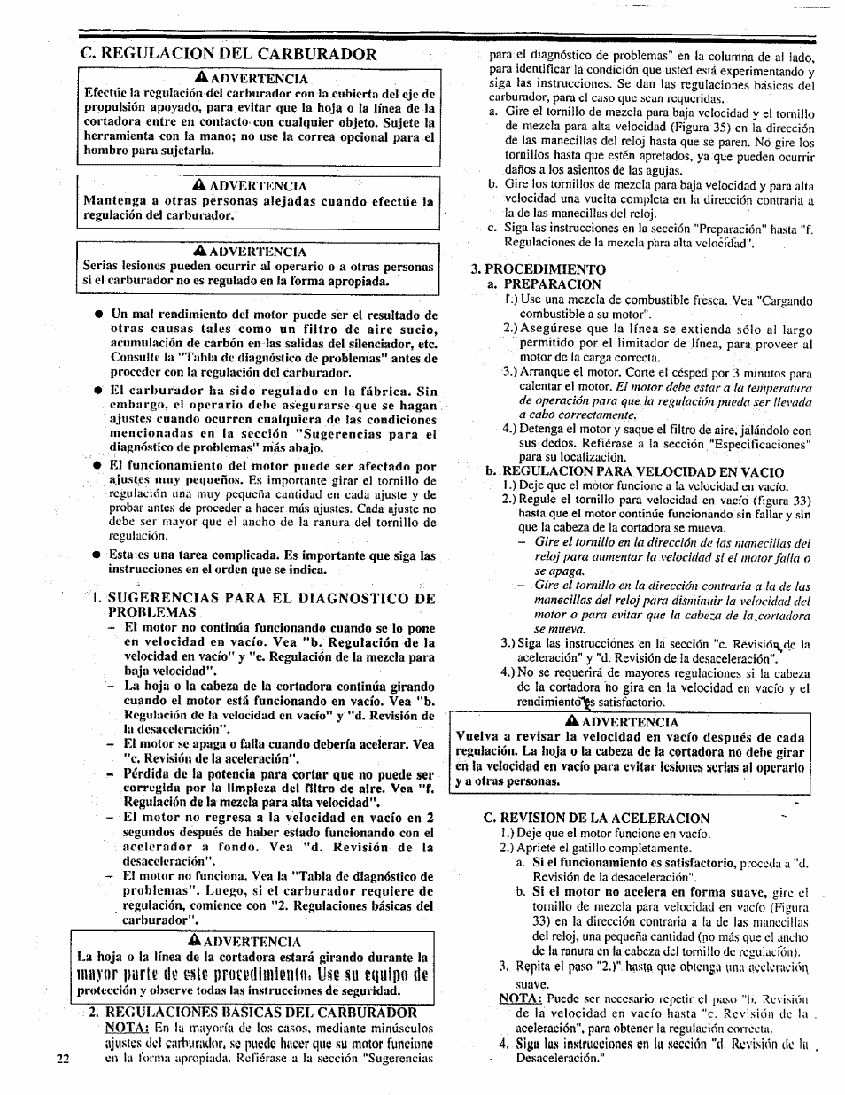 Craftsman 358.798260-32cc User Manual | Page 51 / 61