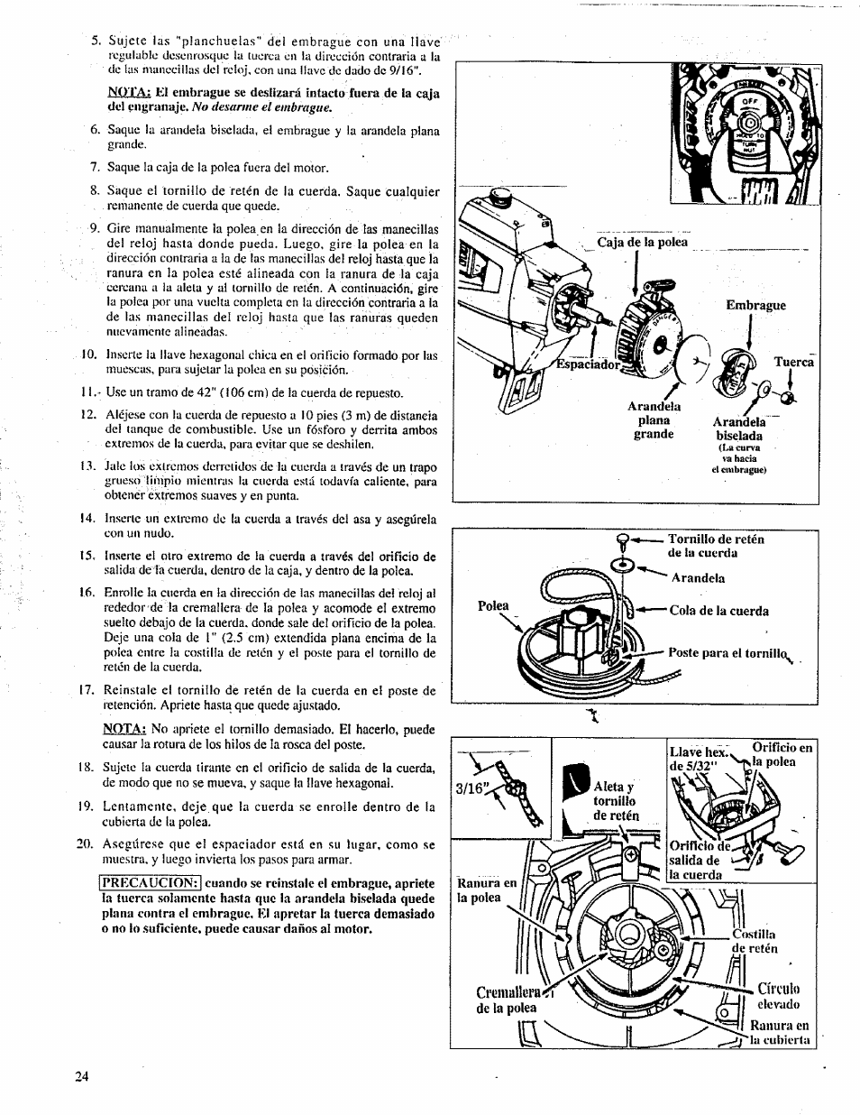 Craftsman 358.798260-32cc User Manual | Page 53 / 61
