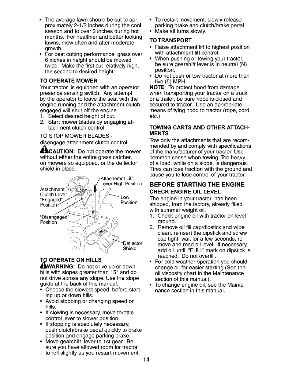 Craftsman 917.272670 User Manual | Page 14 / 56