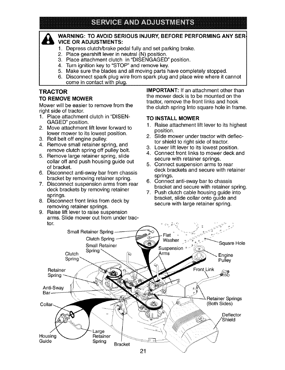 Craftsman 917.272670 User Manual | Page 21 / 56
