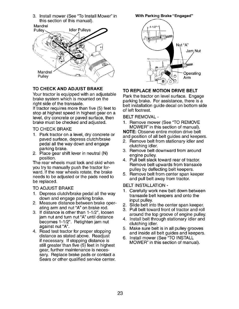 Craftsman 917.272670 User Manual | Page 23 / 56