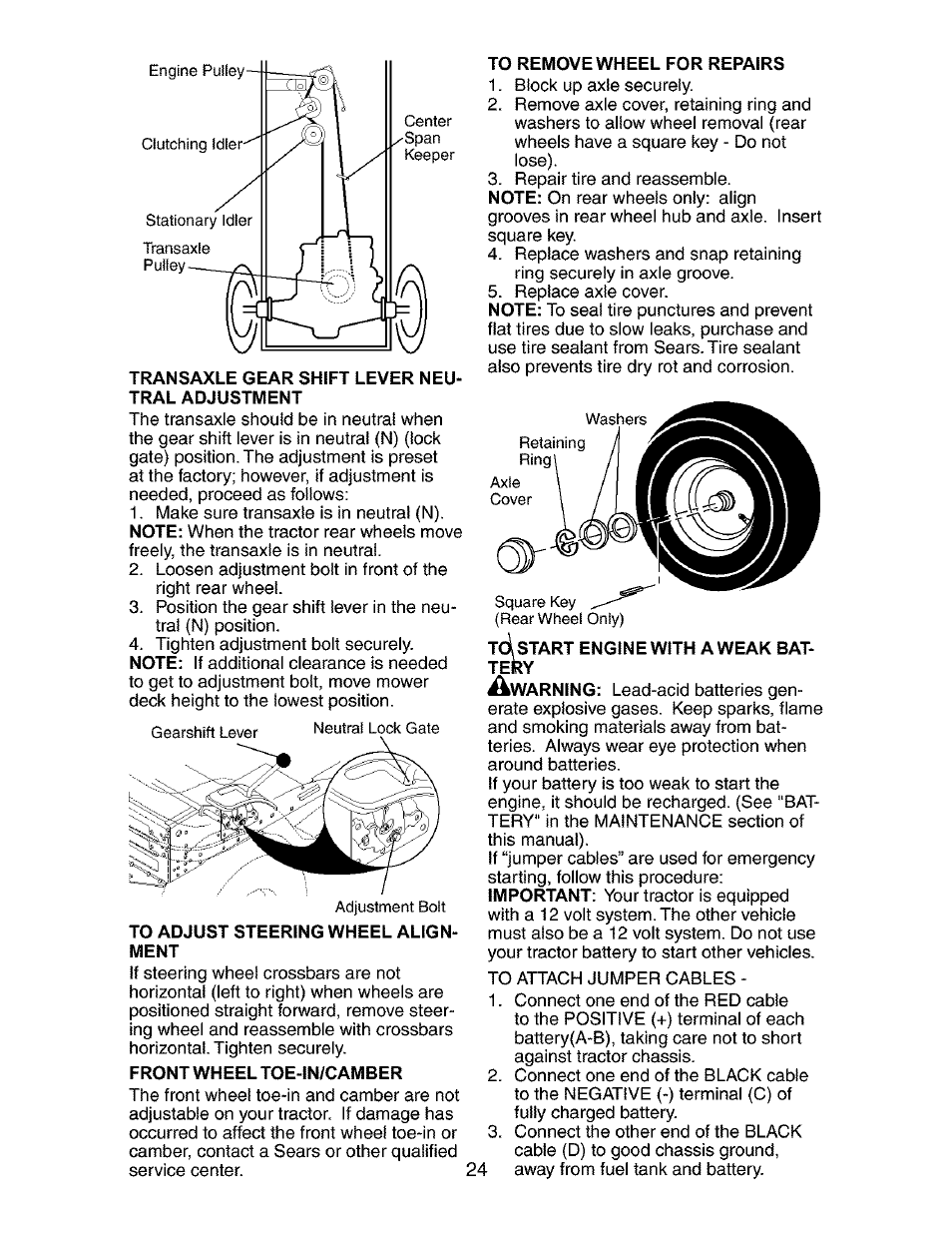 Craftsman 917.272670 User Manual | Page 24 / 56