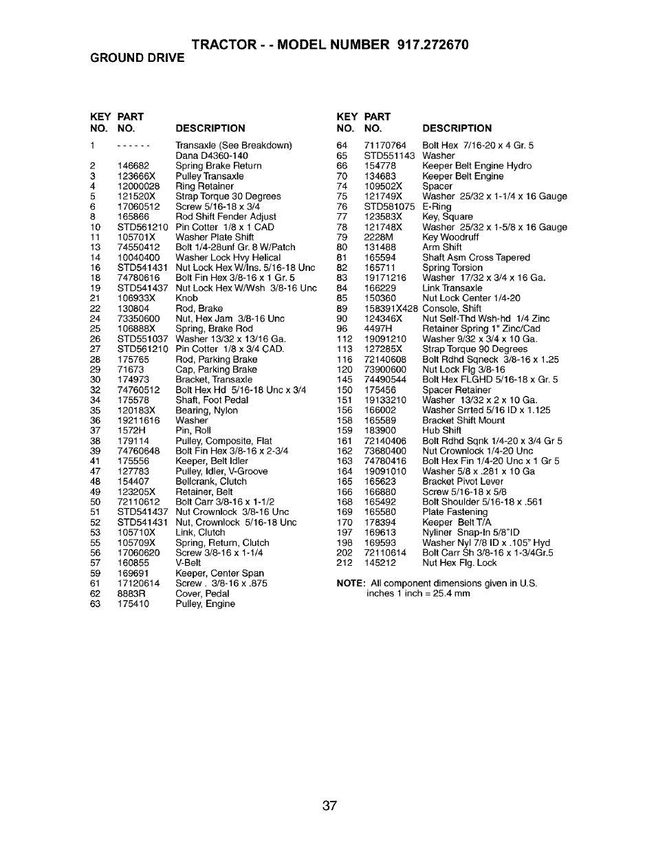 Craftsman 917.272670 User Manual | Page 37 / 56