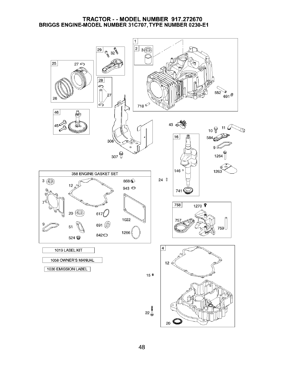 Craftsman 917.272670 User Manual | Page 48 / 56