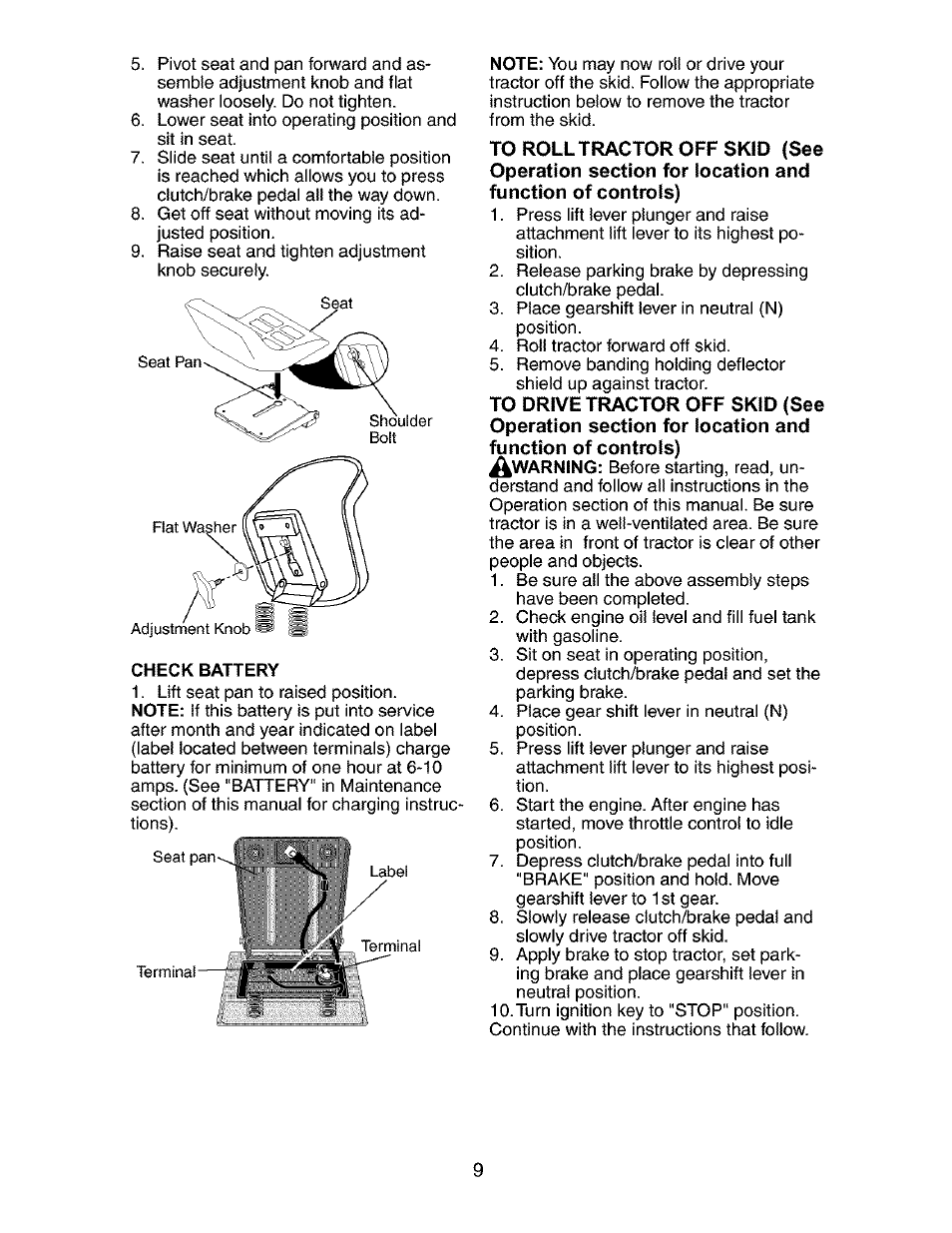 Craftsman 917.272670 User Manual | Page 9 / 56