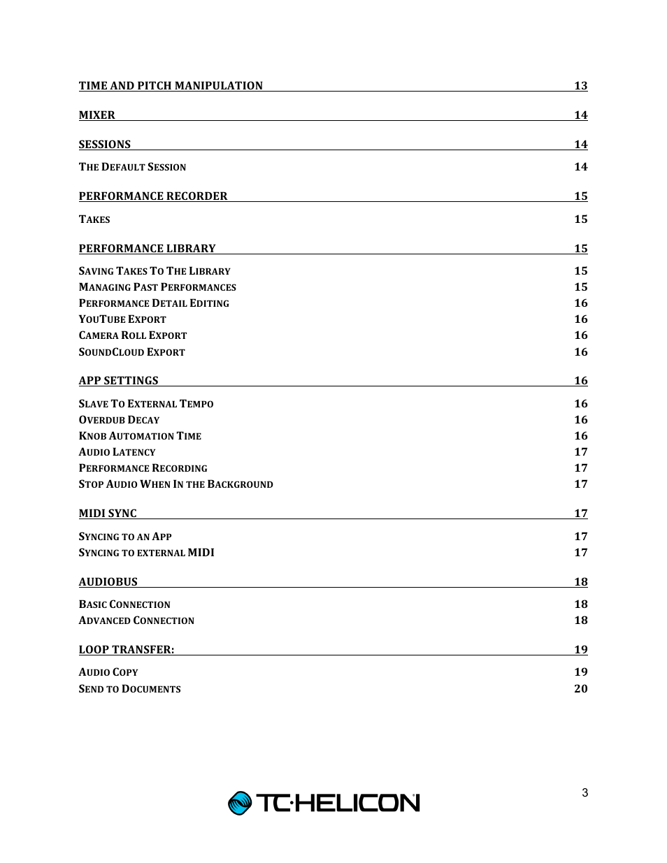 TC-Helicon Voice Jam Studio User Manual | Page 3 / 20