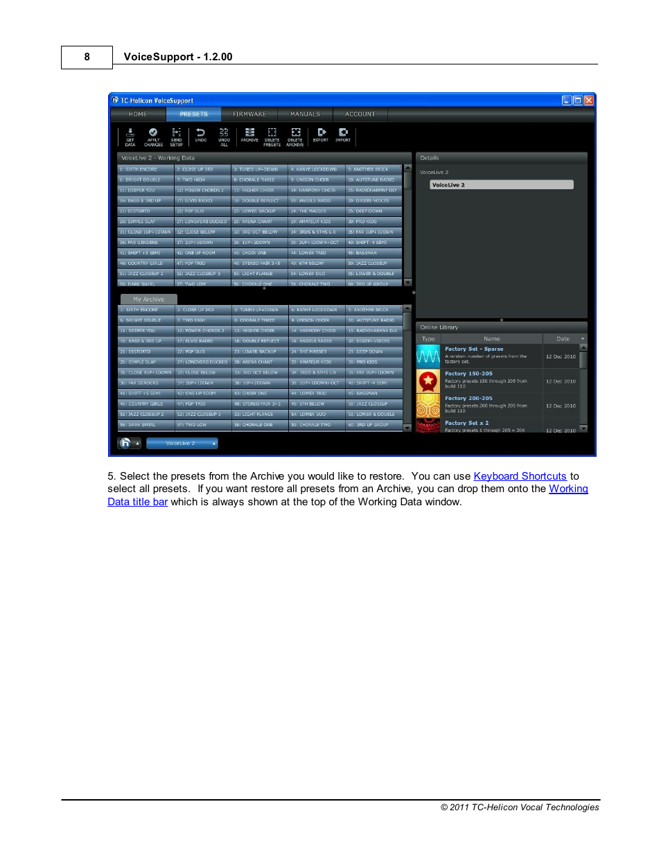 TC-Helicon VoiceSupport Manual User Manual | Page 10 / 39