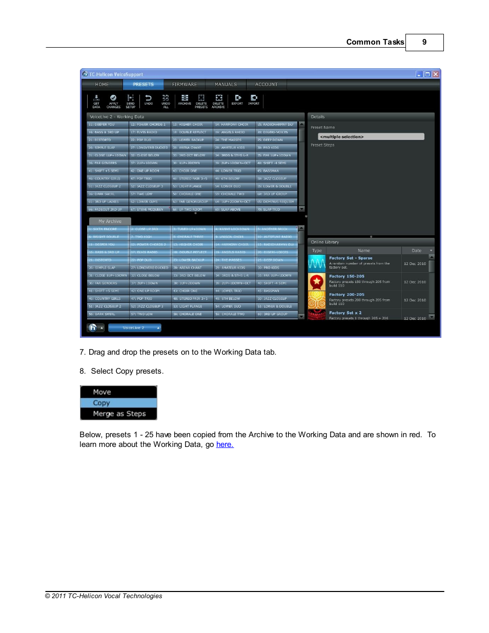 TC-Helicon VoiceSupport Manual User Manual | Page 11 / 39