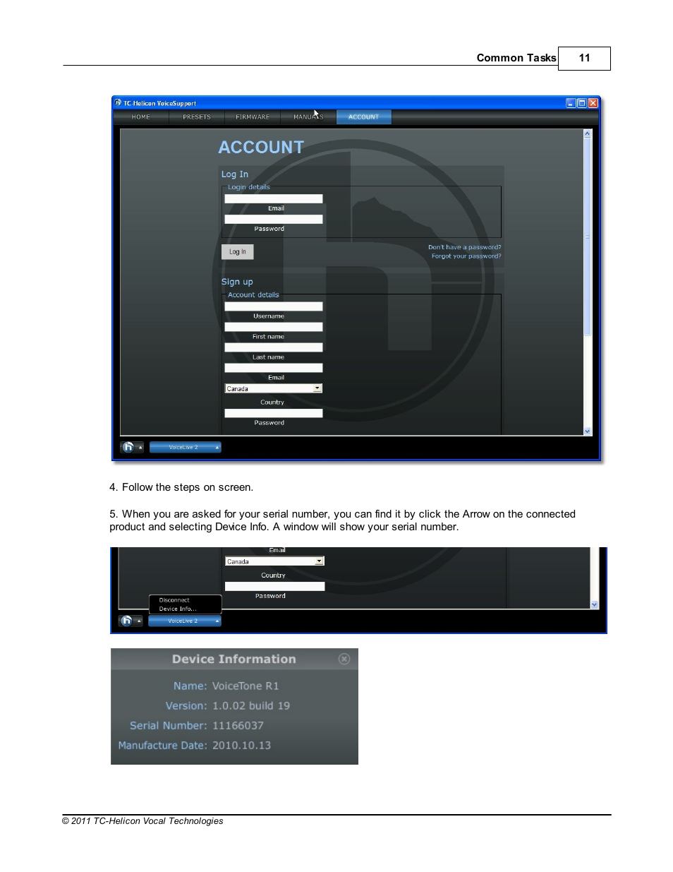 TC-Helicon VoiceSupport Manual User Manual | Page 13 / 39