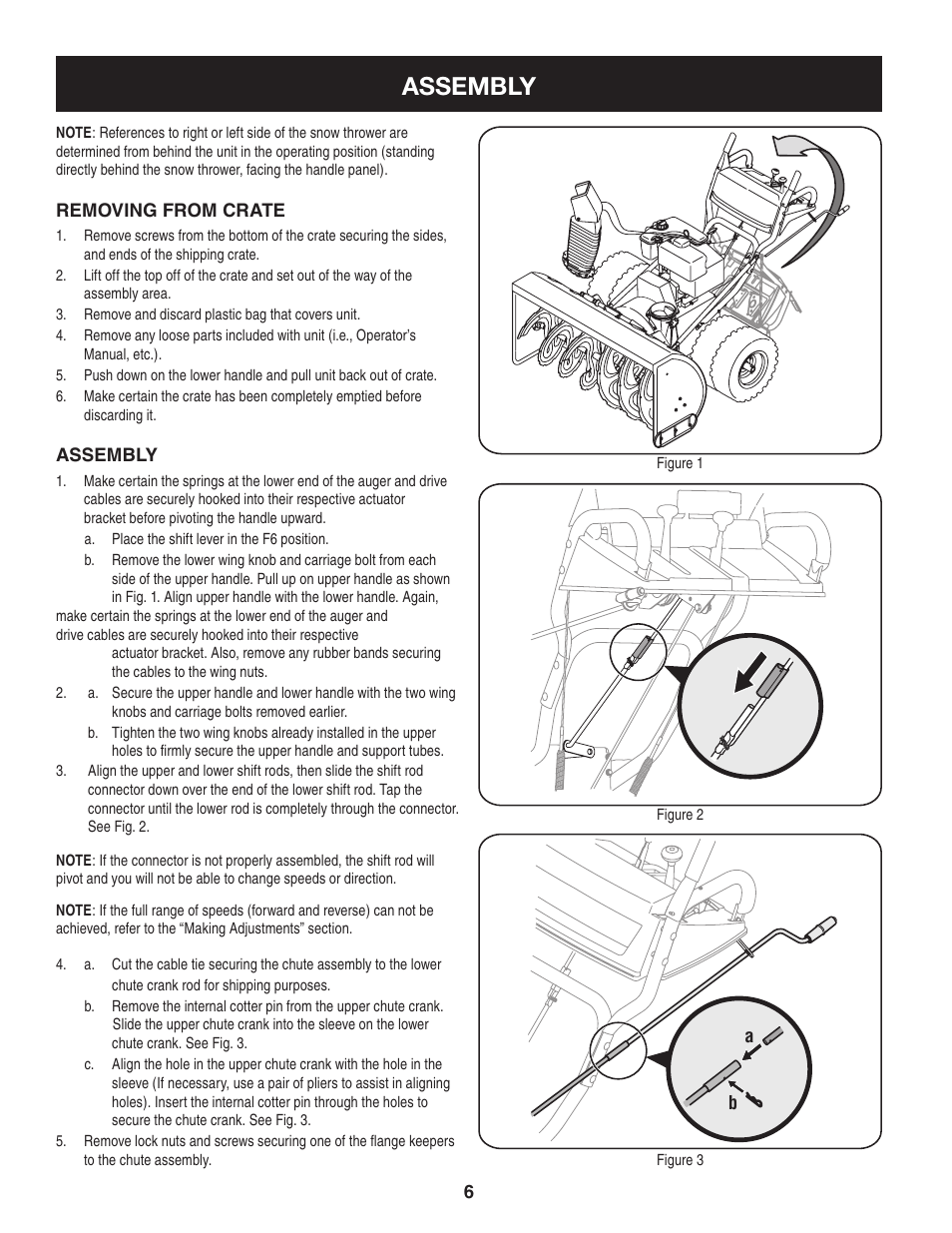 Assembly | Craftsman 247.88045 User Manual | Page 6 / 64