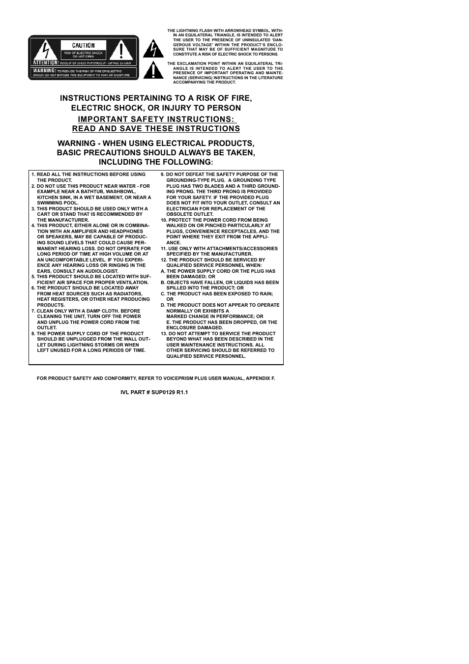 TC-Helicon VoicePrismPlus Manual User Manual | Page 2 / 41