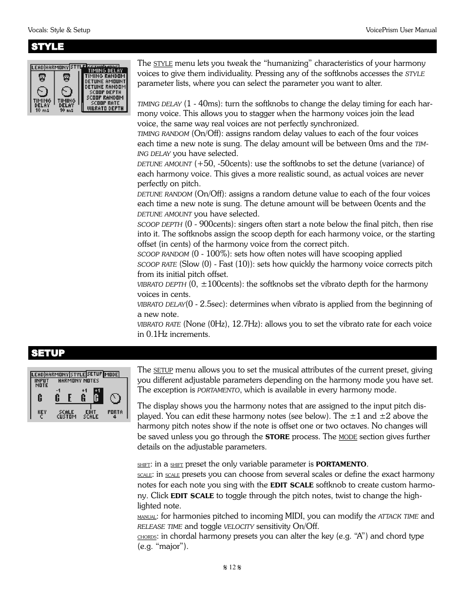 TC-Helicon Voiceprism Manual User Manual | Page 12 / 46