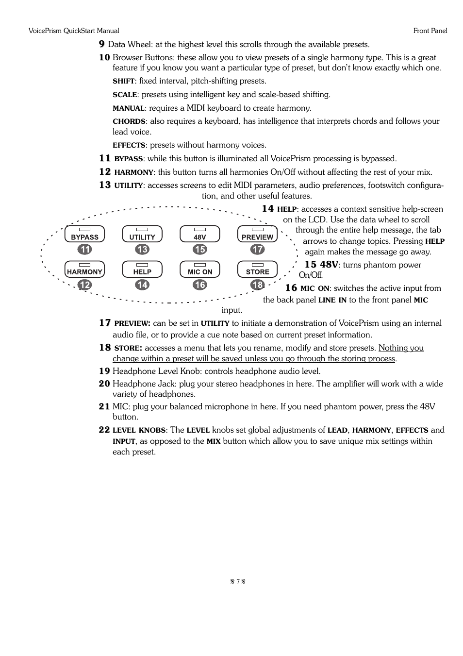 TC-Helicon Voiceprism Quickguide User Manual | Page 7 / 9