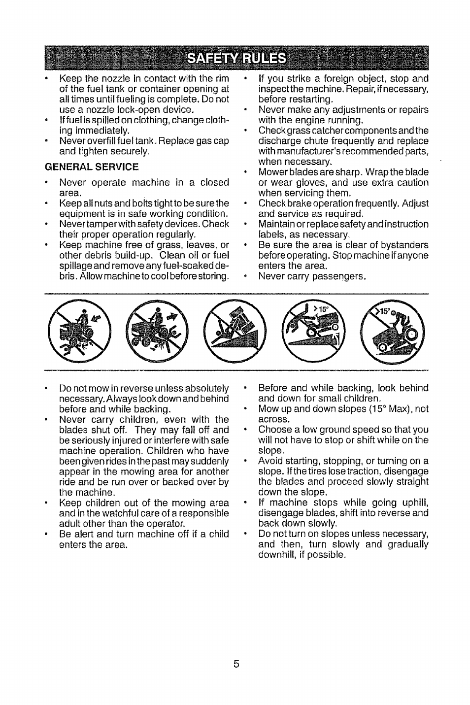 General service | Craftsman 917.28948 User Manual | Page 5 / 72