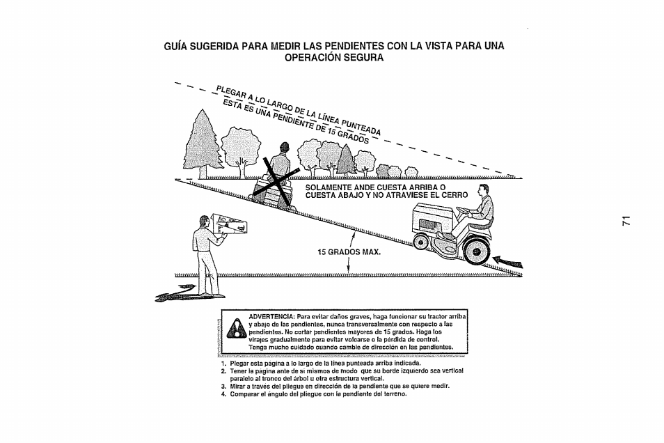 Operación segura | Craftsman 917.28948 User Manual | Page 71 / 72