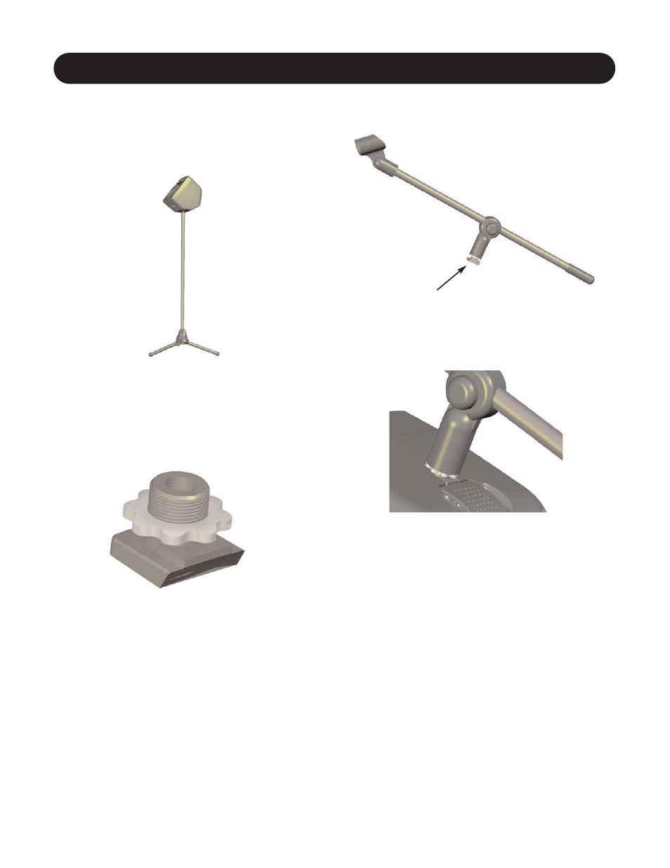 Mic stand mounting | TC-Helicon VSM-200P-XT Manual User Manual | Page 10 / 15