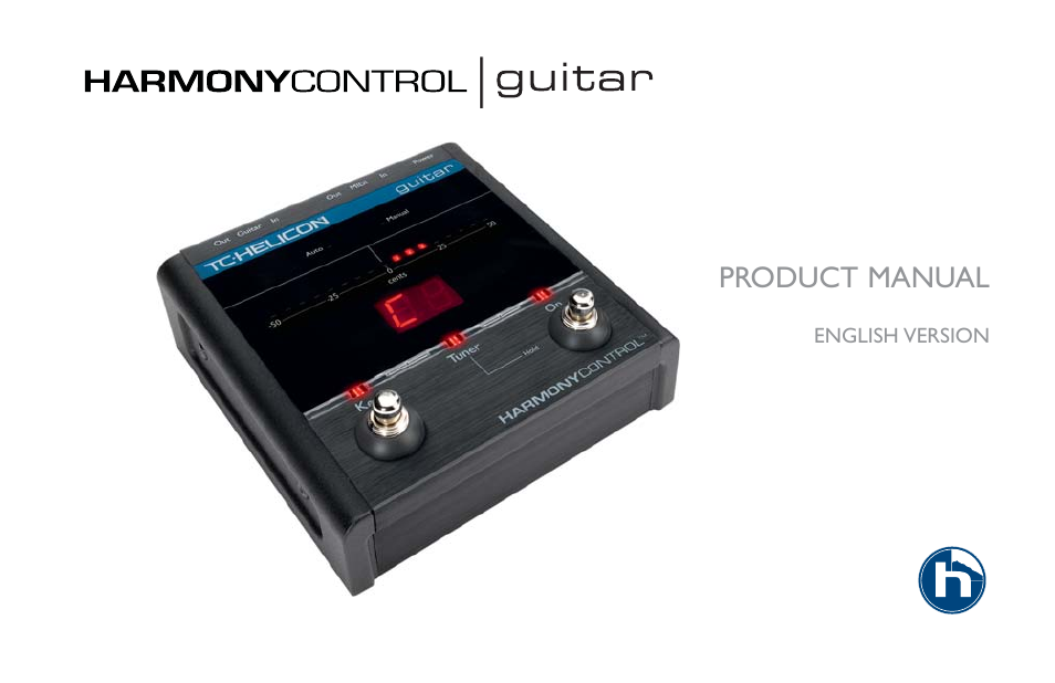 TC-Helicon HarmonyControl Guitar User Manual | 24 pages