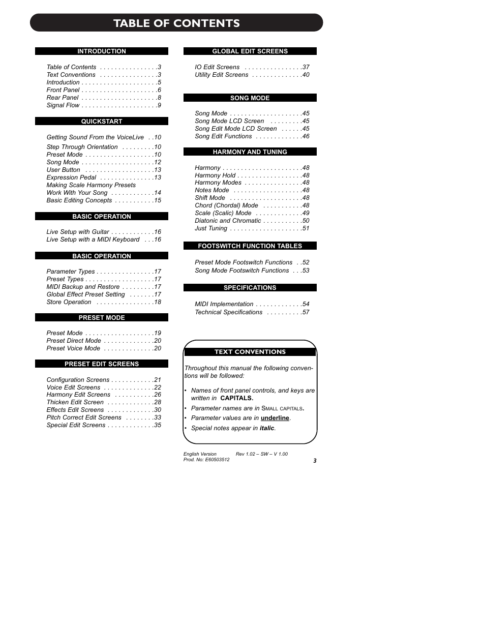 TC-Helicon VoiceLive Manual User Manual | Page 5 / 59