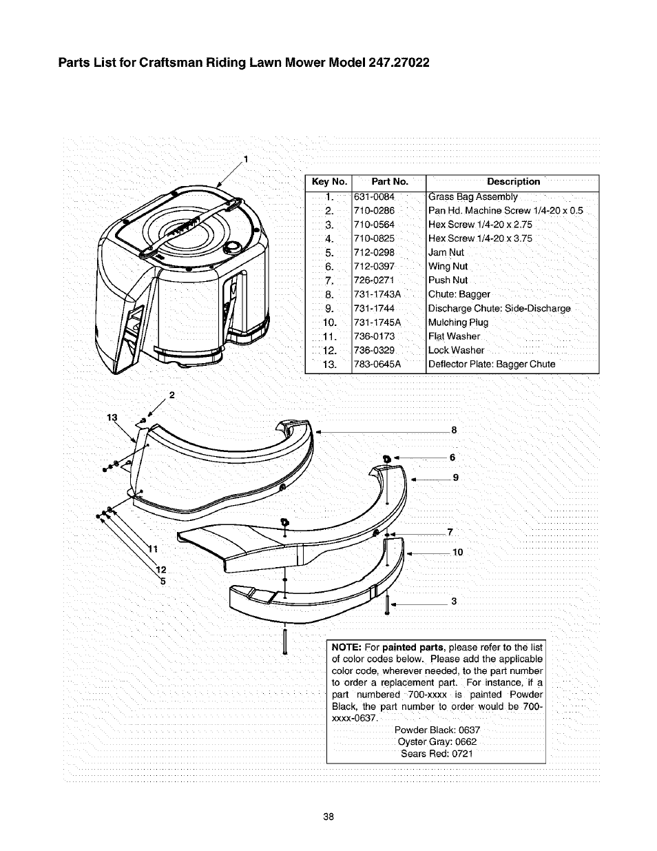 Craftsman 247.27022 User Manual | Page 38 / 72