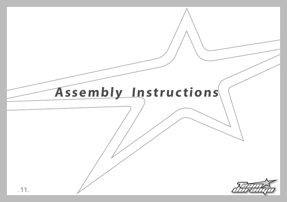 Assembly instructions | Team Durango DEX410 v4 User Manual | Page 11 / 80