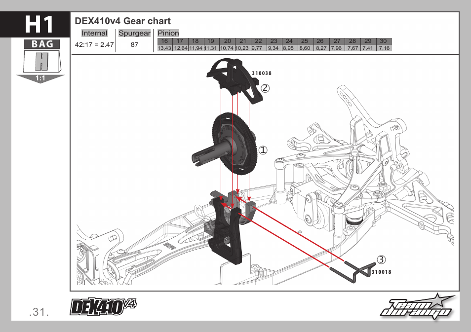 Team Durango DEX410 v4 User Manual | Page 31 / 80