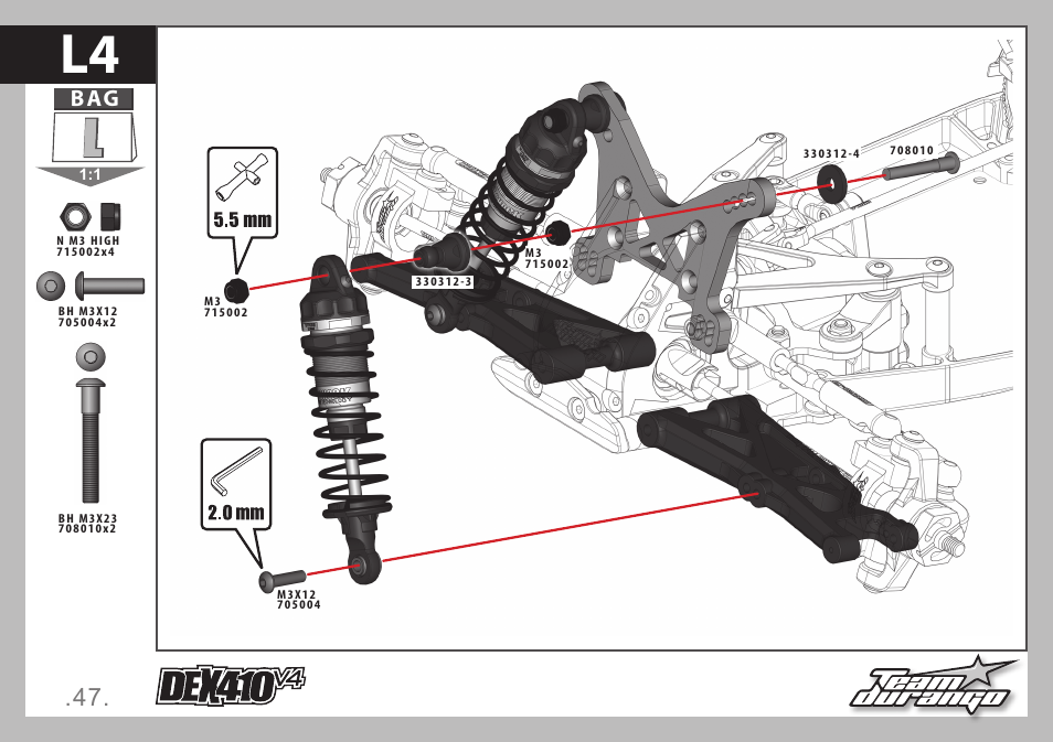 Team Durango DEX410 v4 User Manual | Page 47 / 80