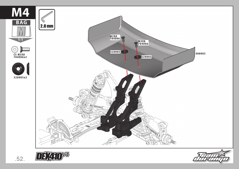 Team Durango DEX410 v4 User Manual | Page 52 / 80