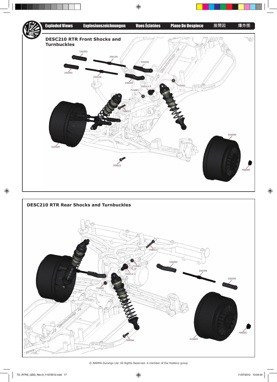 Team Durango DEX210 User Manual | Page 17 / 20
