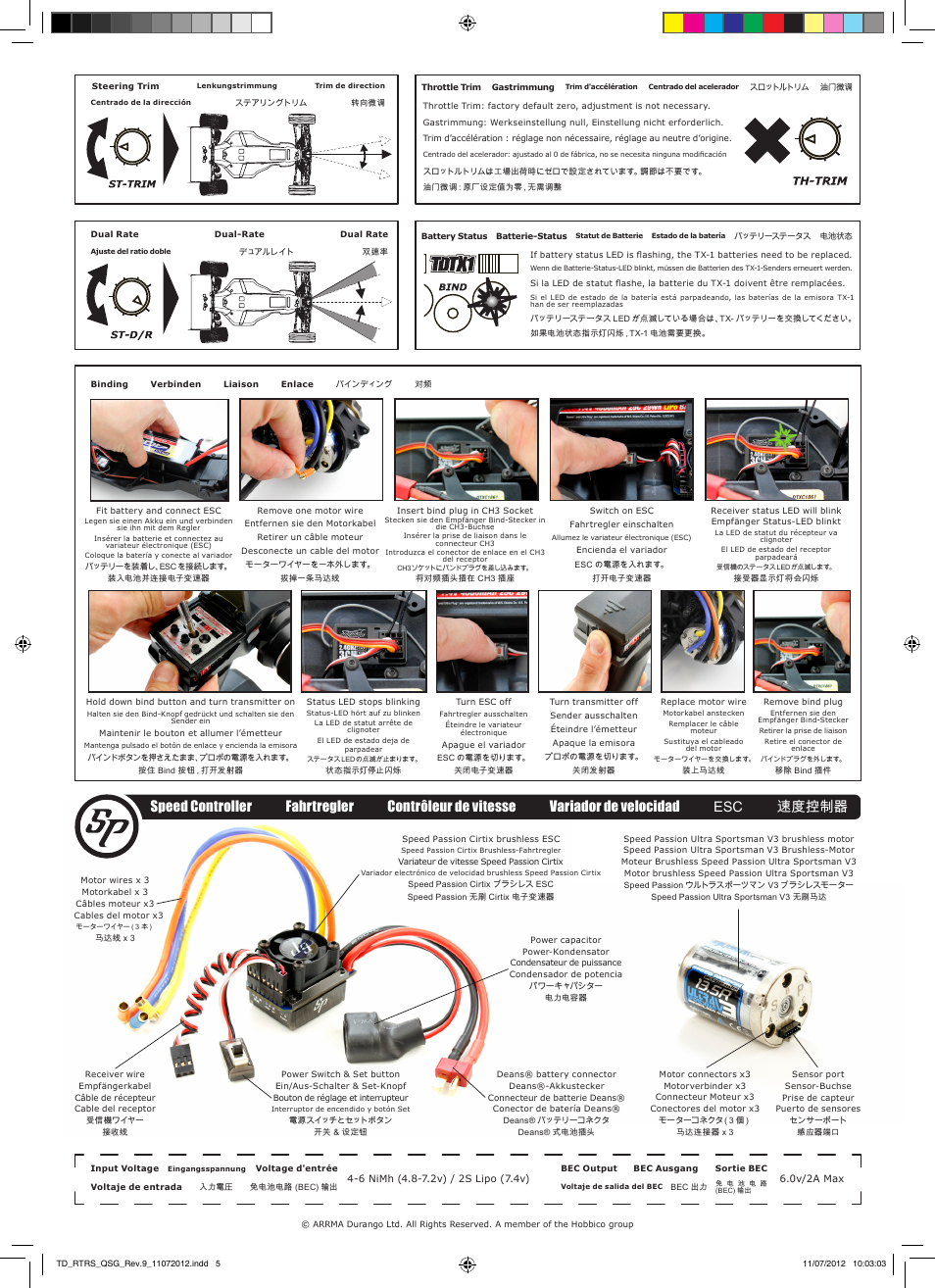 Team Durango DEX210 User Manual | Page 5 / 20