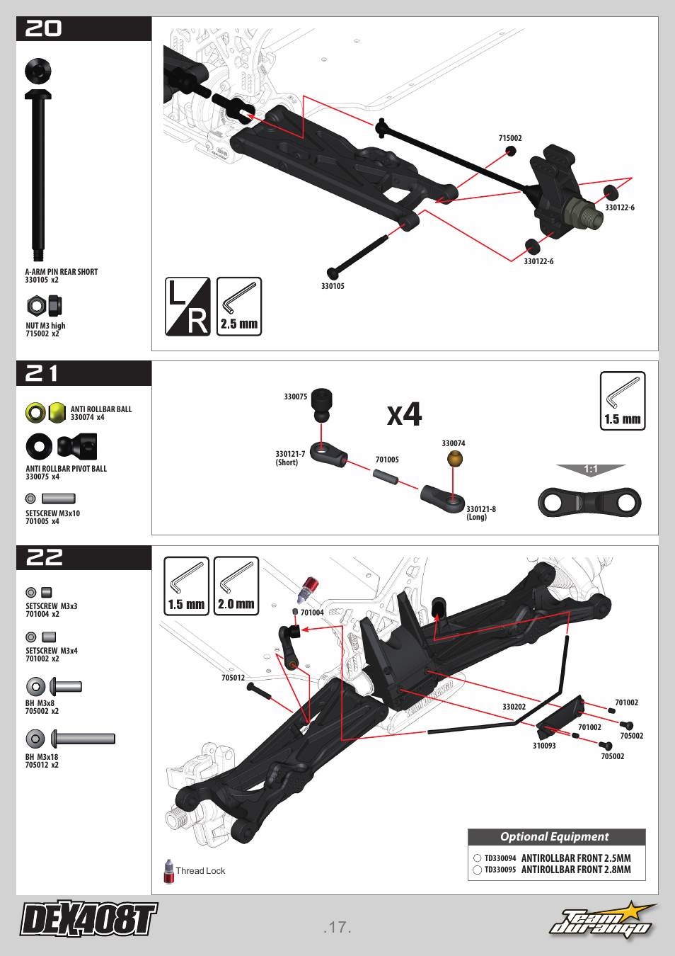 Team Durango DEX408T User Manual | Page 17 / 44