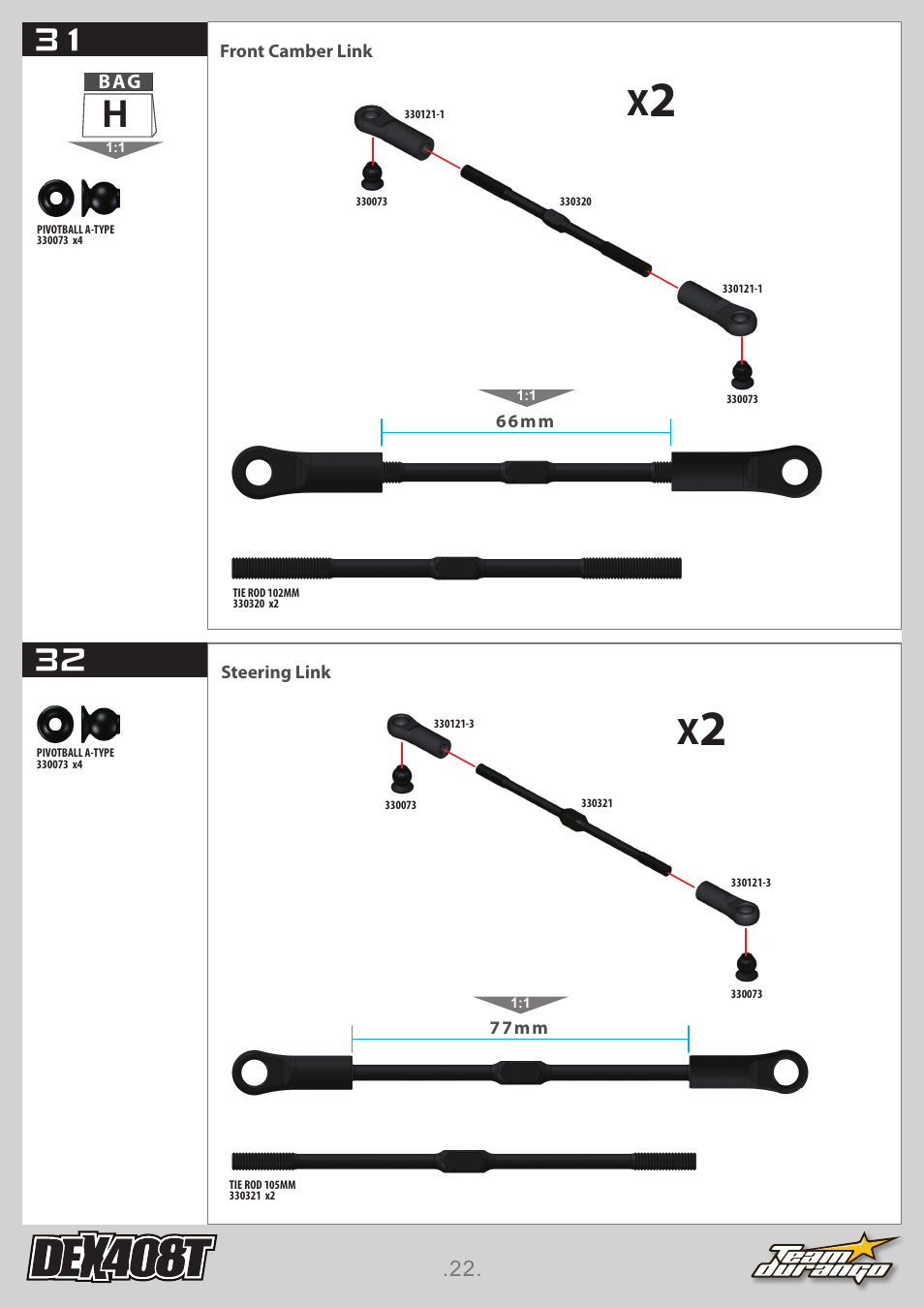 Team Durango DEX408T User Manual | Page 22 / 44