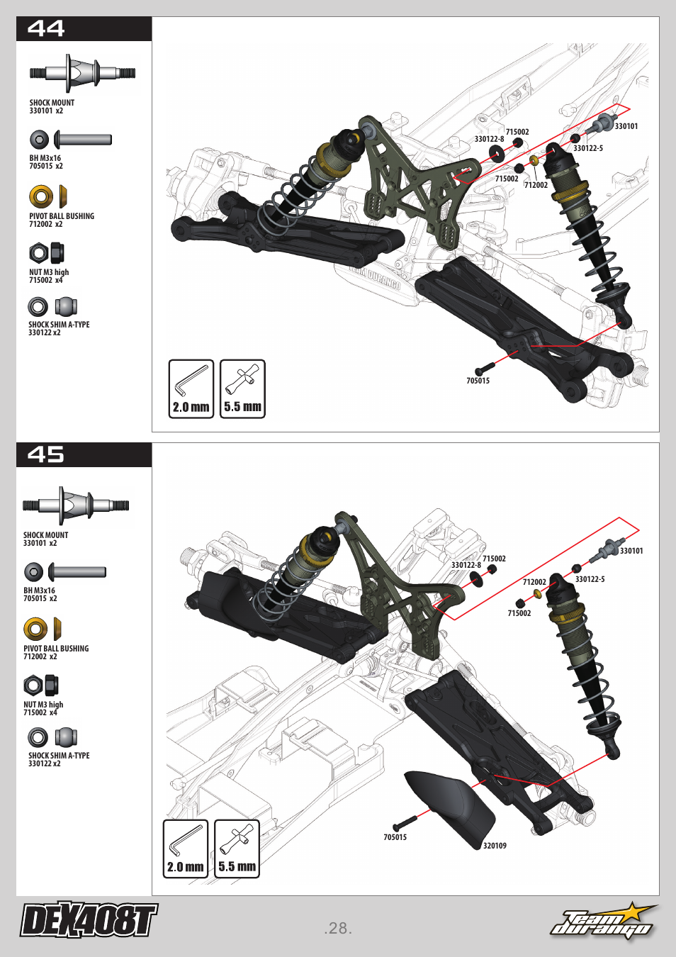 Team Durango DEX408T User Manual | Page 28 / 44