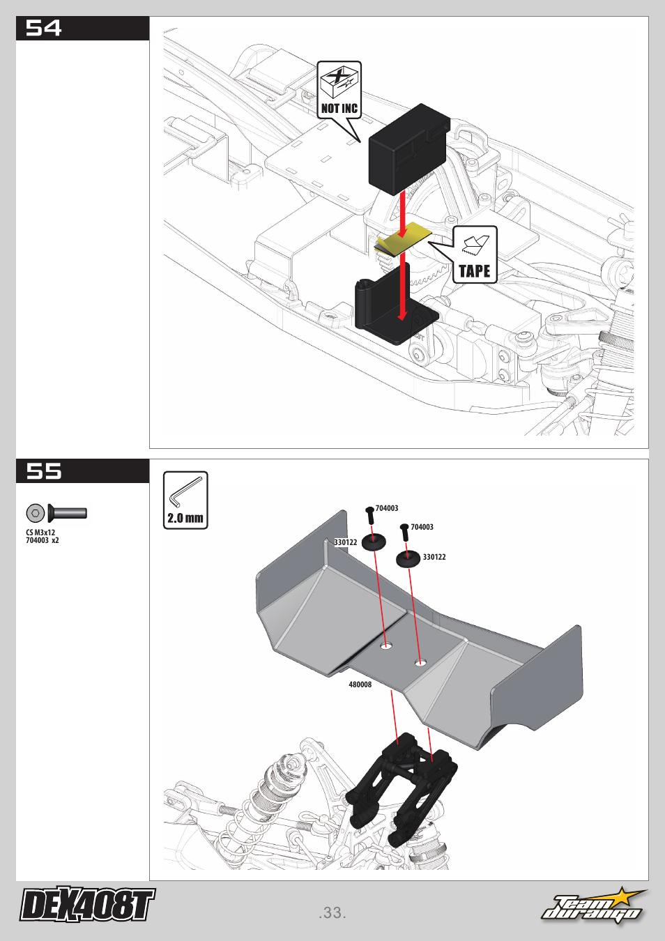 Team Durango DEX408T User Manual | Page 33 / 44