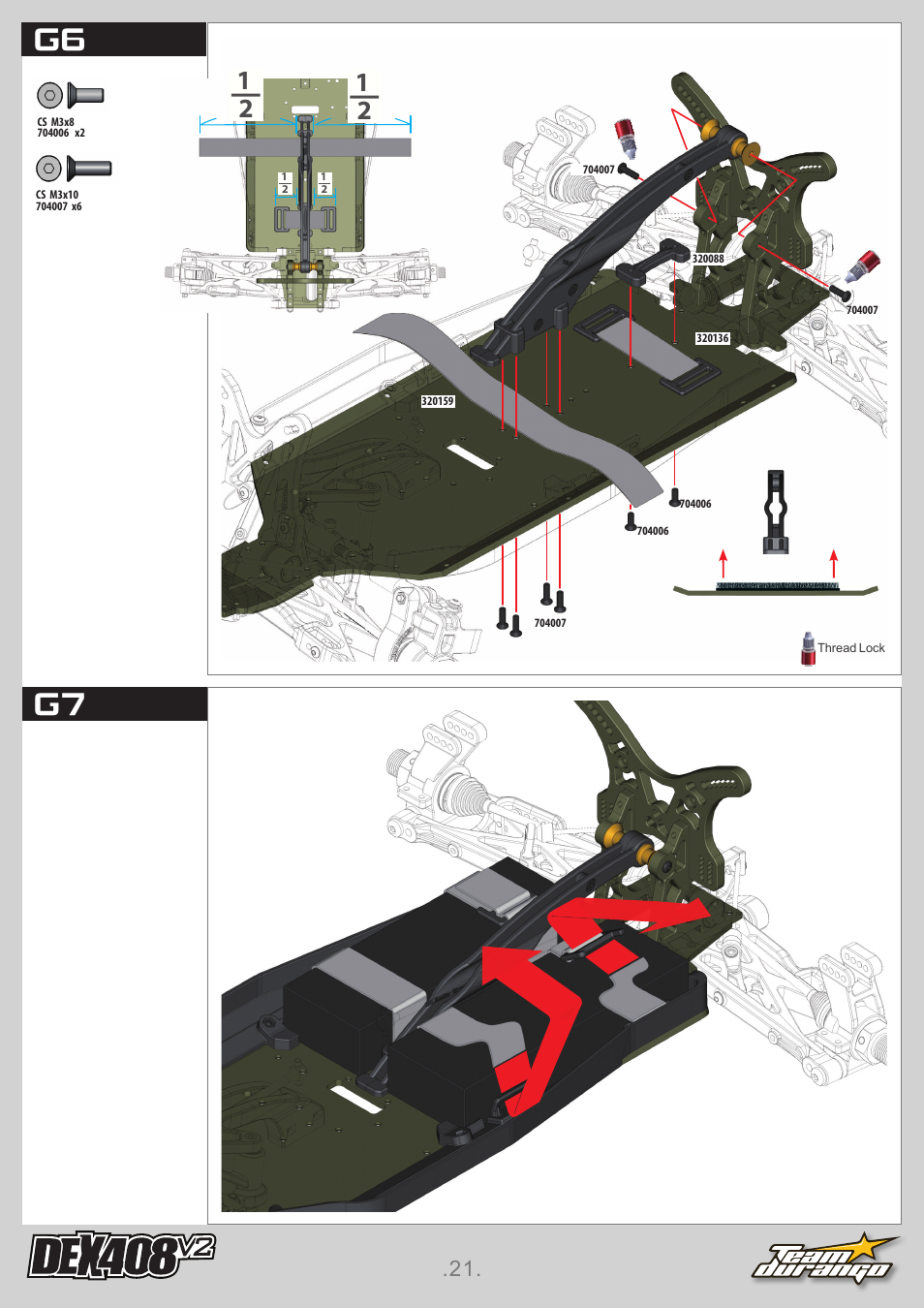 G6 g7 | Team Durango DEX408 v2 User Manual | Page 21 / 44