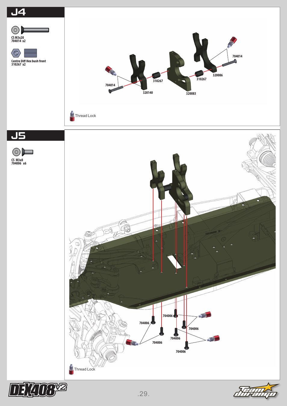 J4 j5 | Team Durango DEX408 v2 User Manual | Page 29 / 44