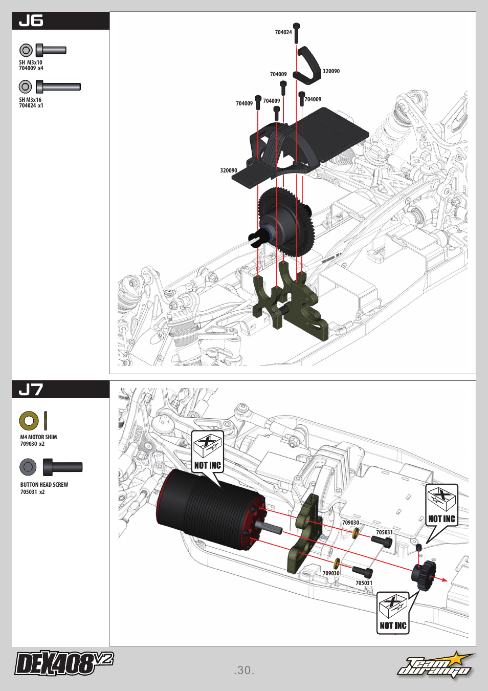 J6 j7 | Team Durango DEX408 v2 User Manual | Page 30 / 44