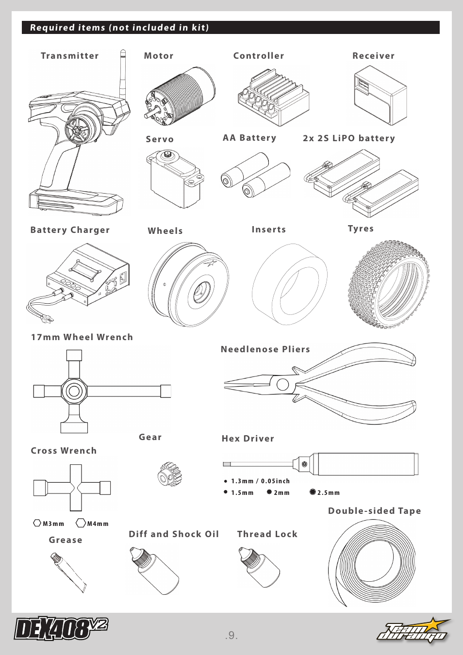 Team Durango DEX408 v2 User Manual | Page 9 / 44