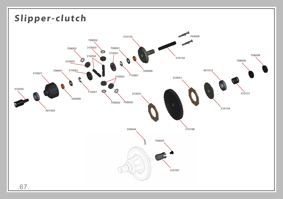 Slipper-clutch | Team Durango DESC410R v2 User Manual | Page 67 / 84