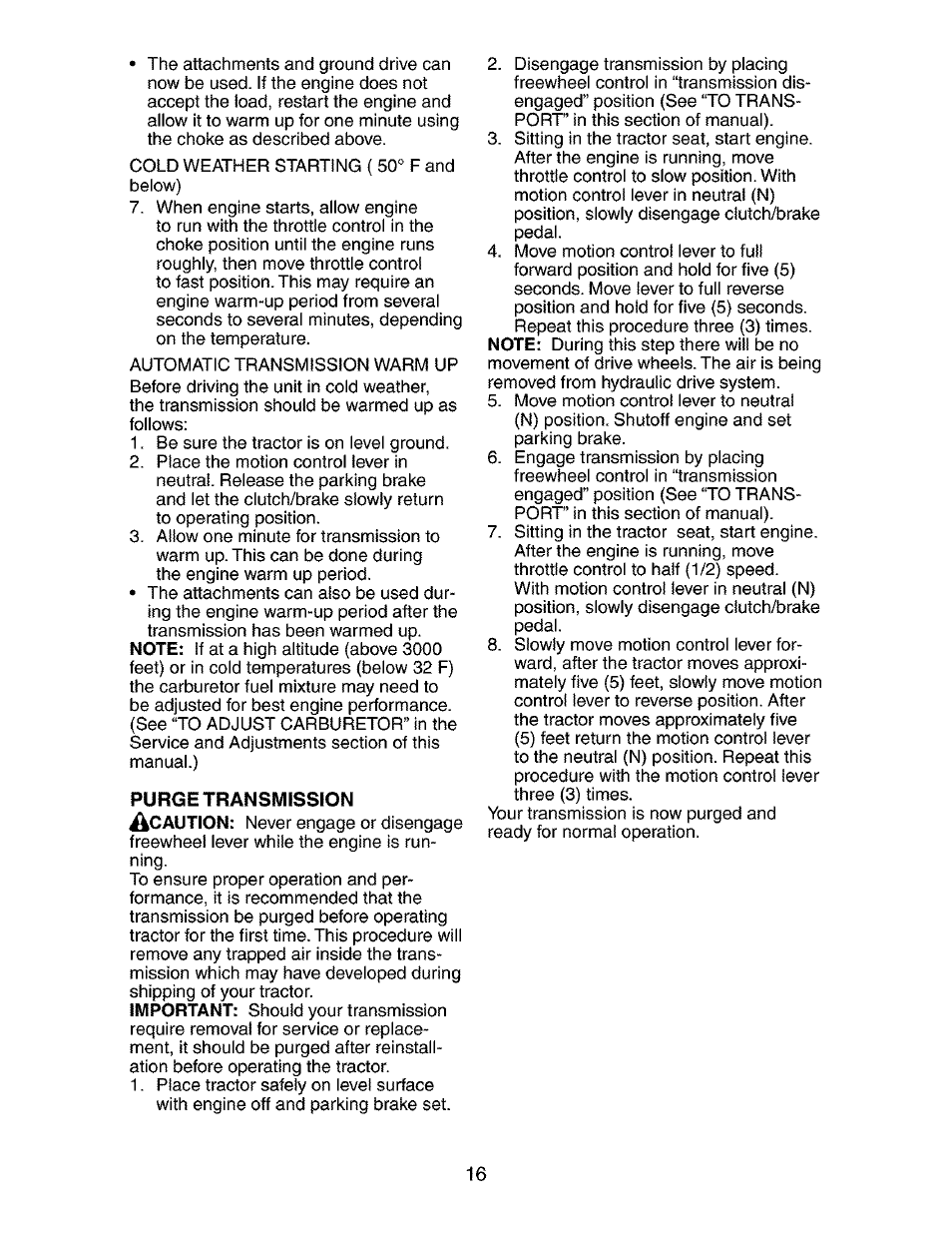 Craftsman 917.273840 User Manual | Page 16 / 60