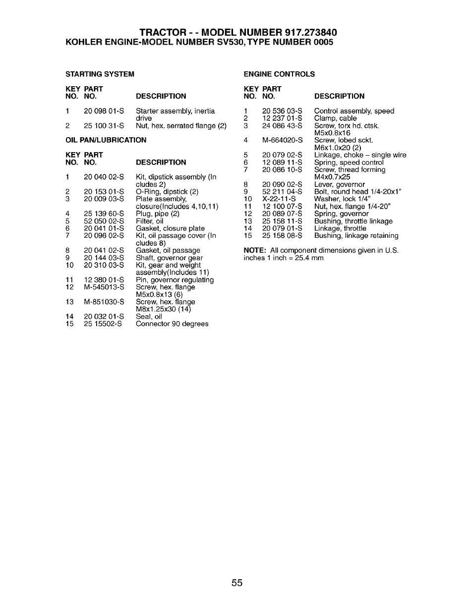Craftsman 917.273840 User Manual | Page 55 / 60