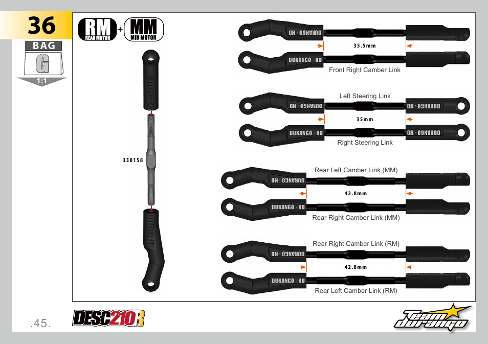 Team Durango DESC210R User Manual | Page 45 / 80