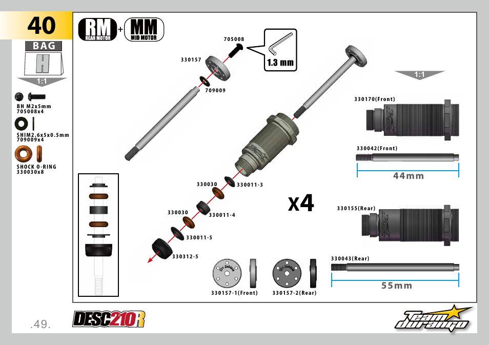 Team Durango DESC210R User Manual | Page 49 / 80