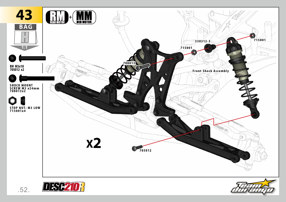 Team Durango DESC210R User Manual | Page 52 / 80
