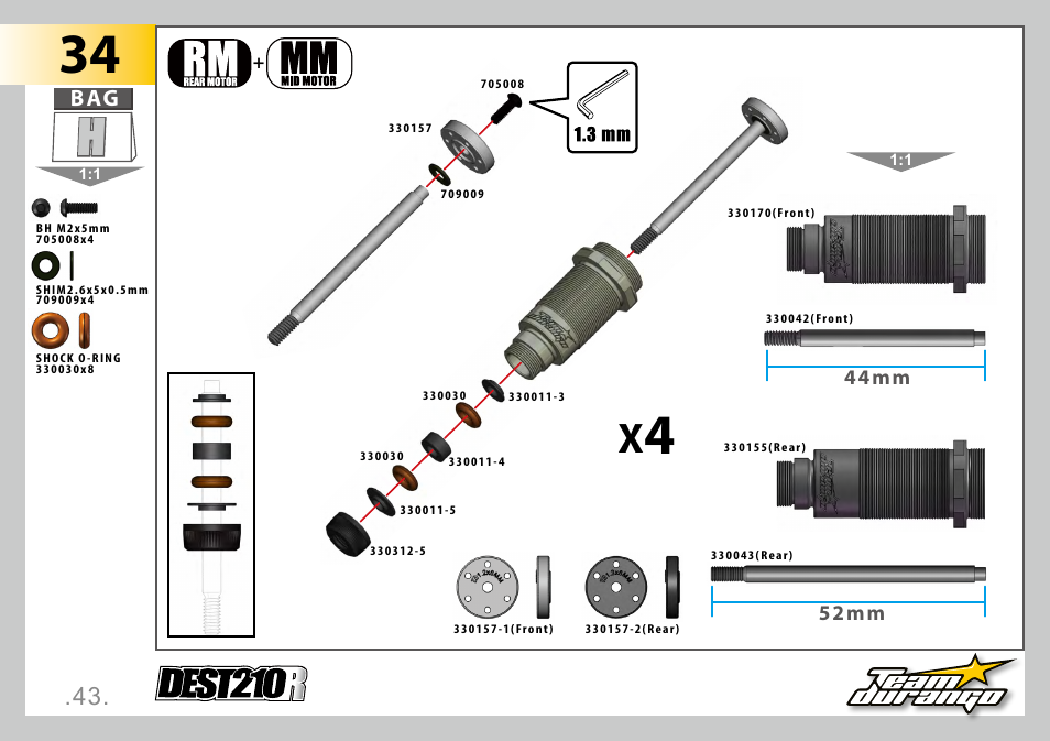 Team Durango DEST210R User Manual | Page 43 / 76