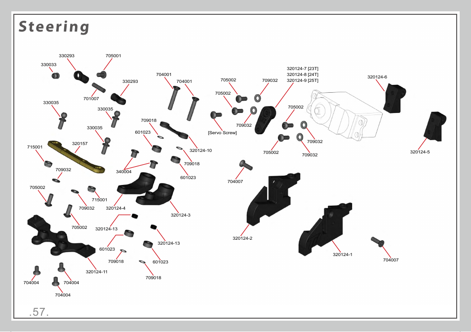 Steering | Team Durango DEST210R User Manual | Page 57 / 76