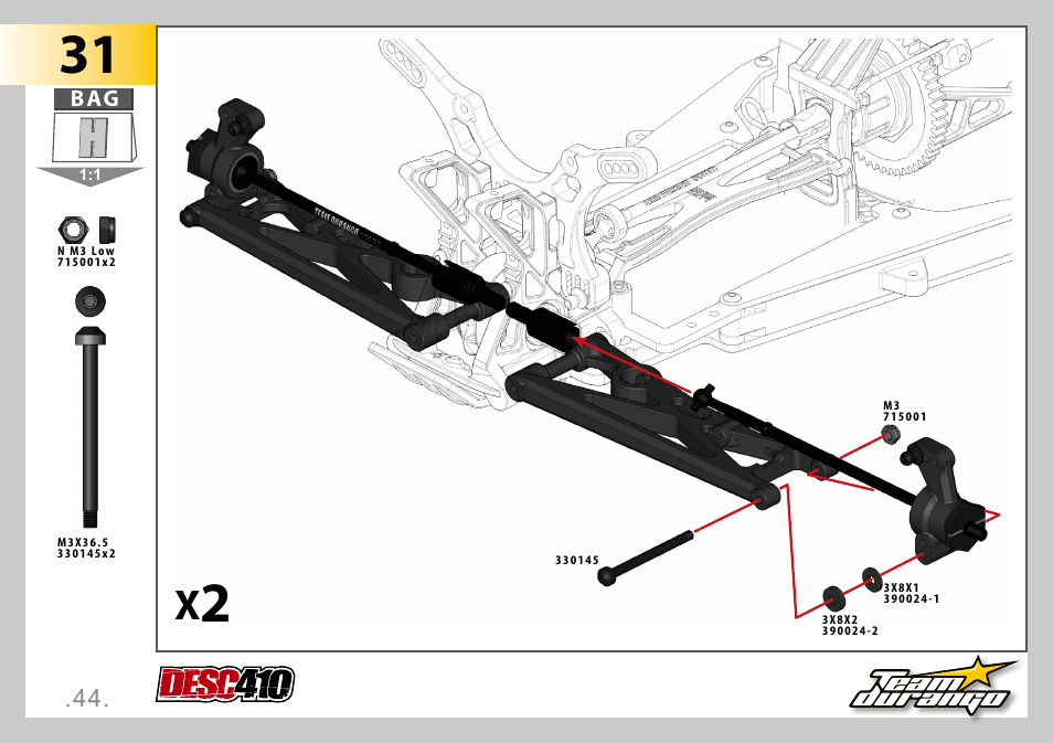 Team Durango DESC410 v2 User Manual | Page 44 / 86