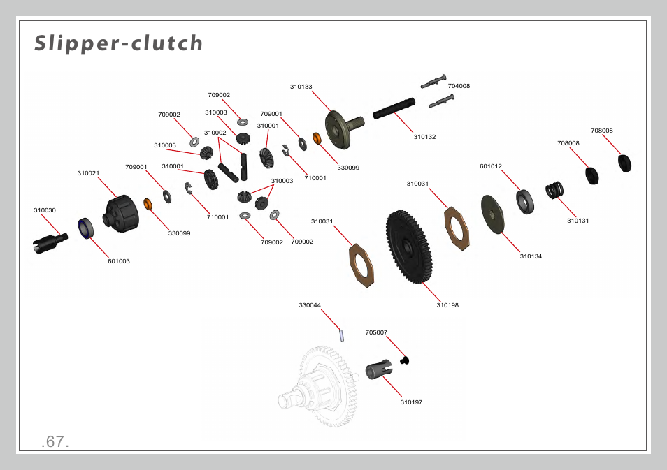 Slipper-clutch | Team Durango DESC410 v2 User Manual | Page 67 / 86
