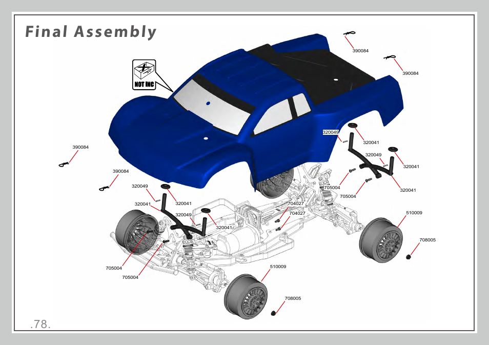 Final assembly | Team Durango DESC410 v2 User Manual | Page 78 / 86